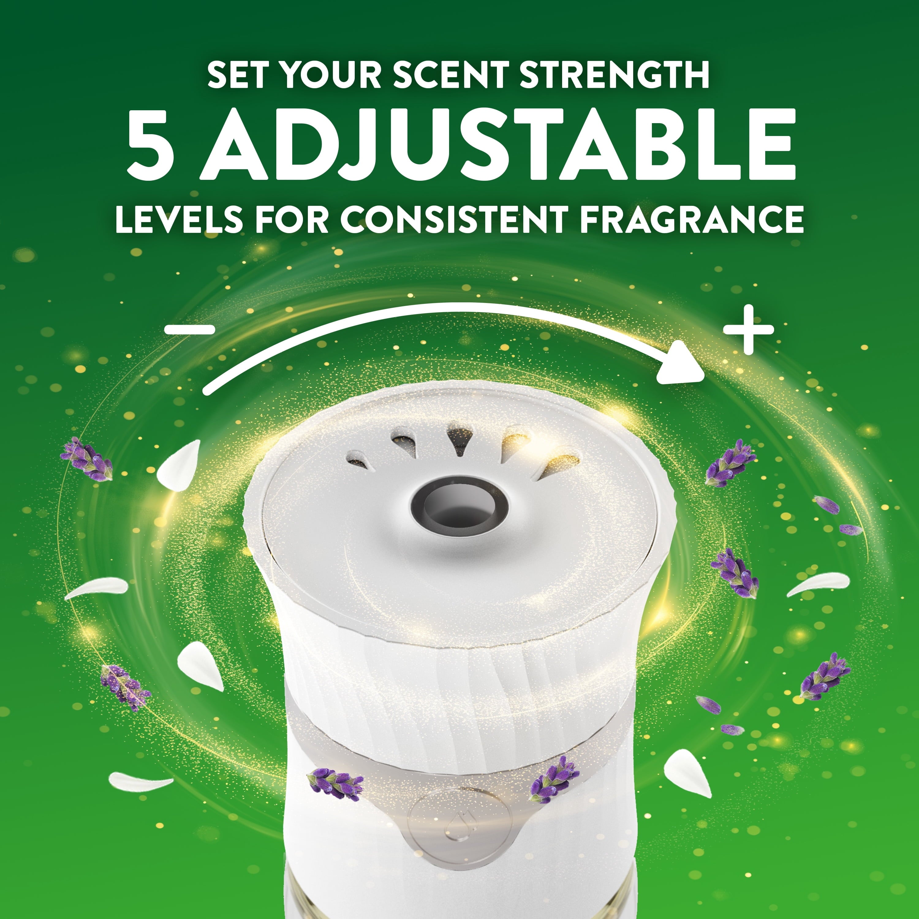 (2 Pack)  Plug-In Scented Oil Warmer Starter Kit, Lavender and Chamomile, 2 Piece