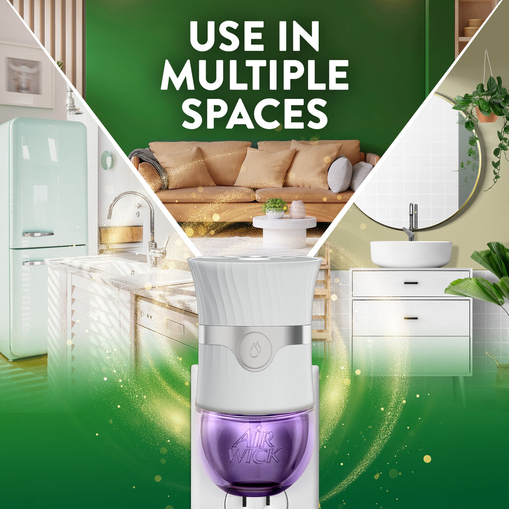 (2 Pack)  Plug-In Scented Oil Warmer Starter Kit, Lavender and Chamomile, 2 Piece