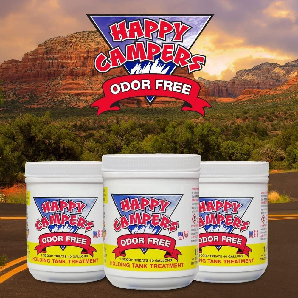 RV Toilet Treatment & Holding Tank Treatment - Controls Odors, Helps Prevent Clogs, Buildup & Sensor Issues in RV Black & Gray Tanks – Supports Reliable Dumping (18 Treatments)